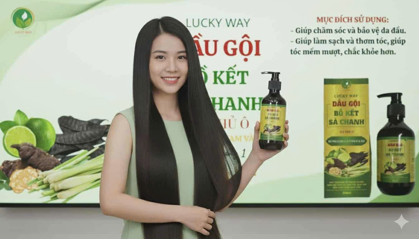 Dầu Gội Bồ Kết Sả Chanh - Hình ảnh 11
